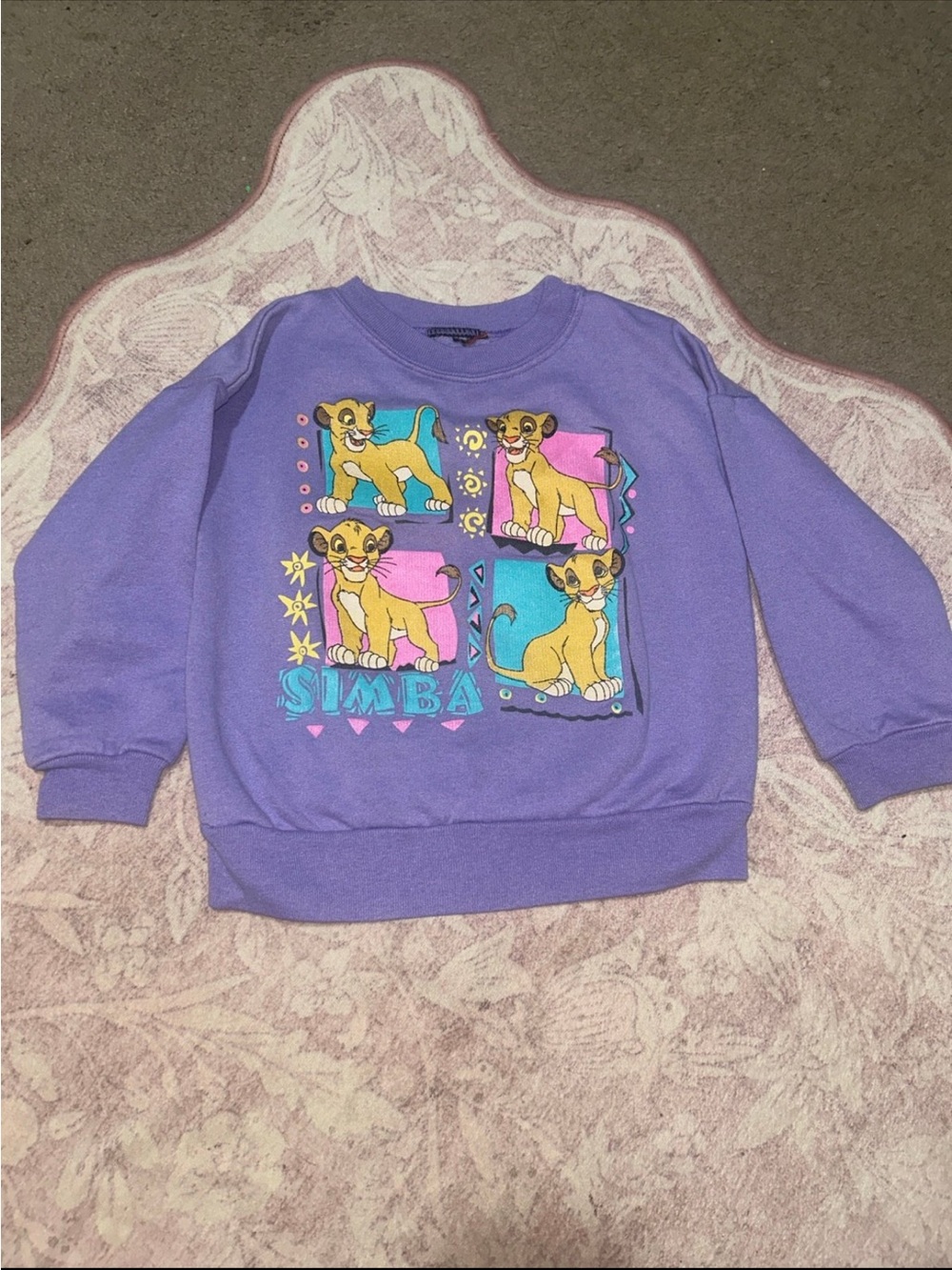 Vintage Simba Girls sweater 3T